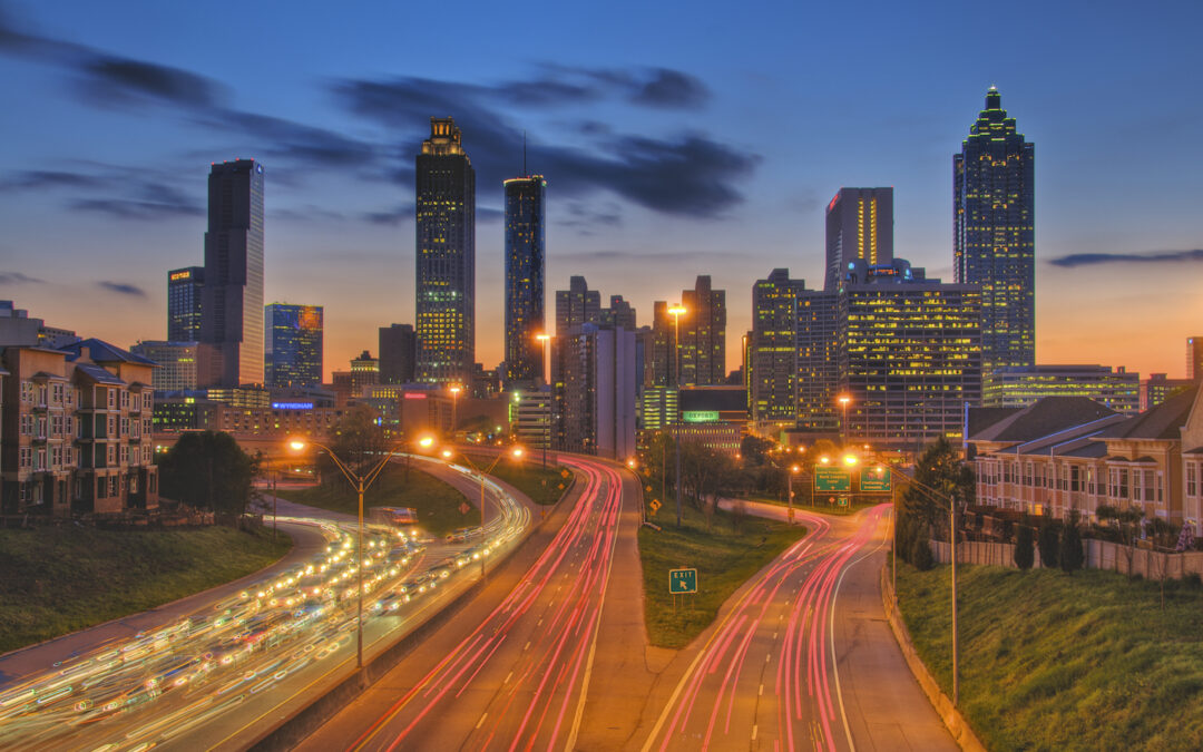 Atlanta skyline at dusk - Southern Partisan Online